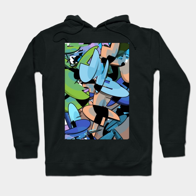 Graffiti Hoodie by jillnightingale